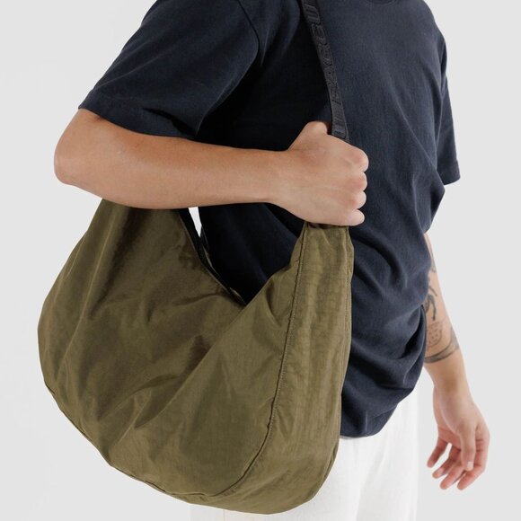 NWT Baggu Large Crescent Bag - Seaweed - Picture 4 of 5